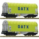 Fleischmann 837931 2-tlg.Set Schiebeplw.GATX