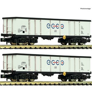 Fleischmann 841014 2er Set Eaos weis AXBSK