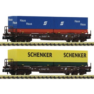 Fleischmann 845376 EH-Taschenw.2er Set OBB