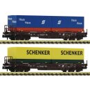 Fleischmann 845376 EH-Taschenw.2er Set OBB