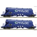 Fleischmann 849004 2-tlg.Staubsilow. VTG blau