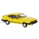Brekina 19555 Ford Capri in gelb  Maßstab: 1:87