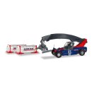 Herpa 311823 Liebherr Reachstacker LSR 645 mit 2...