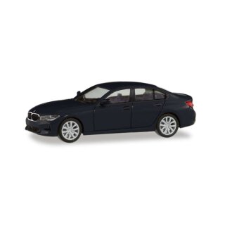 *Herpa 420518 BMW 3er Limousine, schwarz uni  Maßstab 1:87