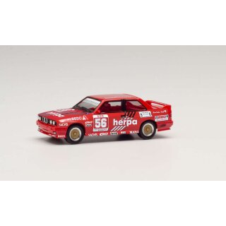 *Herpa 420525 BMW M3 Rennsport, Herpa Motorsport , Gerhard Müller 1989  Maßstab 1:87