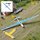 Busch 1155 Segelflugzeug, blau Spur H0
