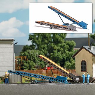 Busch 1374 2 Förderbänder, 122 x 27 mm, Höhe: 15 mm Spur H0