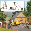 Busch 1375 Kabelbrücke mit Baustromverteiler  Spur H0