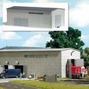 Busch 1398 Betonfertighalle mit Gleisanschluss  Spur H0