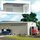Busch 1398 Betonfertighalle mit Gleisanschluss  Spur H0