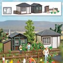 Busch 1616 Gartenlauben Set 1 Spur H0