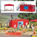 Busch 1618 DLRG Tauchcontainer Spur H0