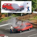 Busch 7881 Action Set: Motorbrand Spur H0