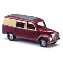 Busch 8662 Framo V901/2 Halbbus, Weinrot/Elfenbein...