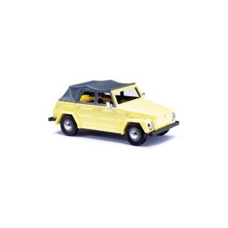 *Busch 52701 VW 181 Kurierwagen, gelb, 1970  Maßstab 1:87