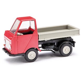 Busch 210003603 Multicar M22 3-Seitenkipper, Rot, 1964  Maßstab 1:87