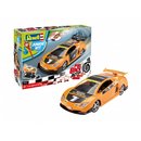 Revell 00832 Pull Back Racing Car, orange