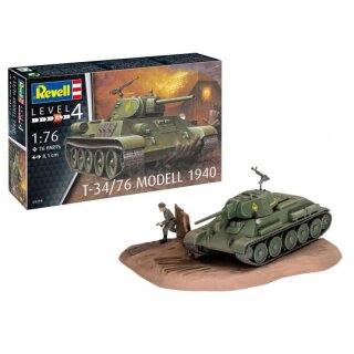 Revell 03294 Panzer T-34/76 Modell 1940  Maßstab 1:76