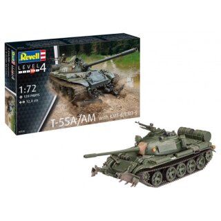 Revell 03328 Panzer T-55A/AM with KMT-6/EMT-5  Maßstab 1:72