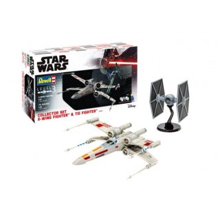 Revell 06054 X-Wing Fighter + TIE Fighter  Maßstab 1:57 u. 1:65