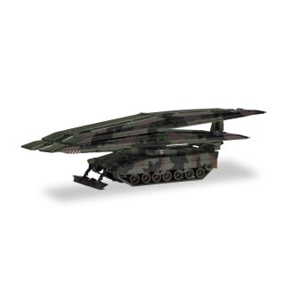 Herpa 746717 Brückenlegepanzer, Leguan, dekoriert Maßstab: 1:87