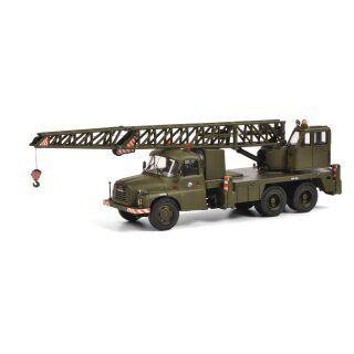 Schuco 450376100 Tatra T148 Kranwagen, Militär, CSSR Maßstab 1:43