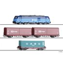 Tillig 01449 Analoges Startset mit TRAXX und...