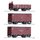 Tillig 01273 3er Set Güterwagen, NWE-GHE, Ep.II  Spur H0m