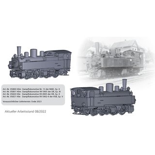 Tillig 05821 Dampflok BR 99.5902-4, HSB, Ep. V  Spur H0e