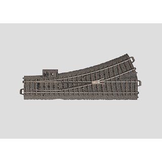 MÄRKLIN 24611 Weiche links Länge 188,3 mm R2 = 437,5 mm / 24,3°   C  Spur H0