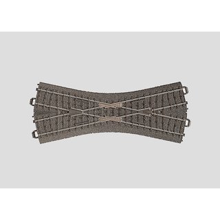 MÄRKLIN 24640 Kreuzung Länge 188,3 mm  24,3°  C   Spur H0