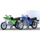 KRES-Modellbahn 10251 MZ TS 250, 2er Set grün und...