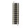 Fleischmann 9102 Gerades Gleis 57,5 mm (Diagonalgleis) Spur: N
