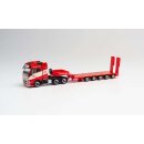 Herpa 312264 Volvo FH16 Gl. 6x4 Semitieflade-Sattelzug,...