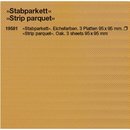 Preiser 19581 Stabparkett. weiß, Innenausbau