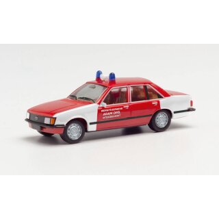 *Herpa 095556 Opel Rekord E, Werkfeuerwehr Adam Opel AG  Maßstab 1:87