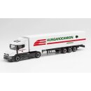 *Herpa 312080 Scania Hauber Planen-Sattelzug,...