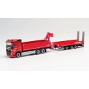 *Herpa 312332 Volvo FH FD Pritschen-LKW mit Ladekran...