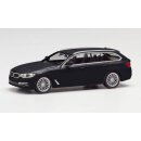 Herpa 420389-002 BMW 5er Touring, schwarz  Maßstab...