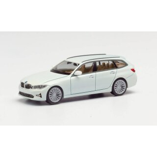Herpa 420839 BMW 3er Touring, alpinweiß  Maßstab 1:87