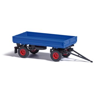 *Busch 53001 HW 60 mit Hochdruckreifen ohne Kippgestänge, blau, 1985  Maßstab 1:87