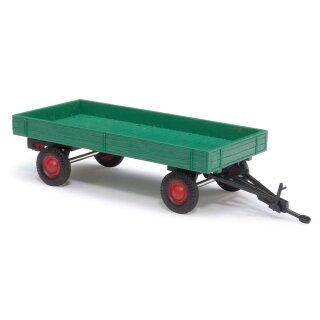 *Busch 59946 Anhänger Gummiwagen, grün  Maßstab 1:87