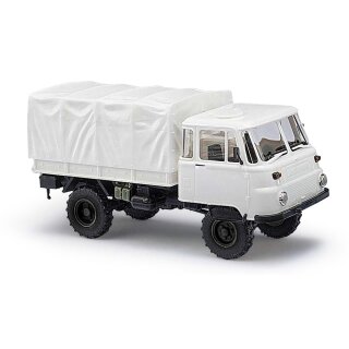 Busch 60250 Bausatz Robur LO 2002 A, weiß  Maßstab 1:87