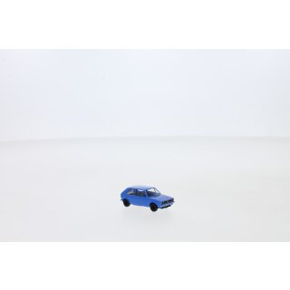 *Brekina 25537 VW Golf I, blau, Maßstab: 1:87