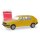 Herpa 012195-008 MiKi VW Golf II 4türig, verkehrsgelb Maßstab 1:87