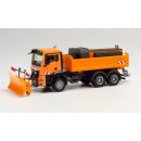 Herpa 312578 MAN TGS NN Winterdienst-LKW, kommunalorange...