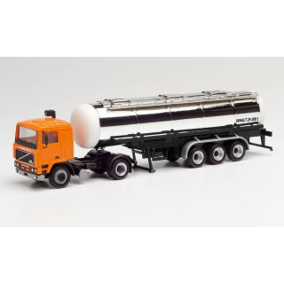 Herpa 312622 Volvo F12 Chromtank-Sattelzug, VEB Deutrans  Maßstab 1:87