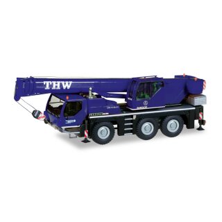 Herpa 312646 Liebherr Mobilkran LTM 1045, THW  Maßstab 1:87