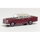 *Herpa 430739 Mercedes Benz 200 Heckflossen, rot/creme...
