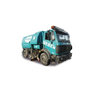 Herpa 942768 MB SK `94 Kehrfahrzeug, Betonpumpen Weber (A)  Maßstab: 1:87